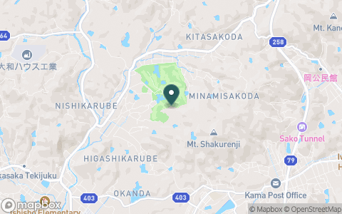 赤坂レイクサイドカントリークラブ【ＰＧＭ】の地図