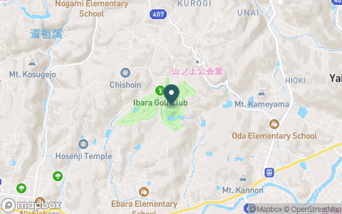 井原ゴルフ倶楽部の地図