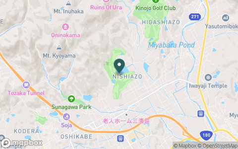 岡山国際ゴルフ倶楽部【ＰＧＭ】の地図