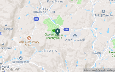 岡山御津カントリークラブの地図