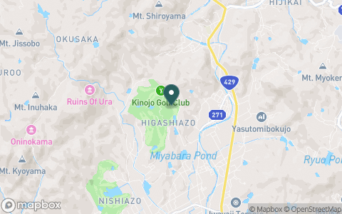 鬼ノ城ゴルフ倶楽部の地図