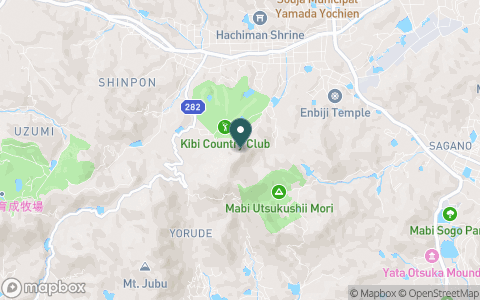 吉備カントリークラブの地図