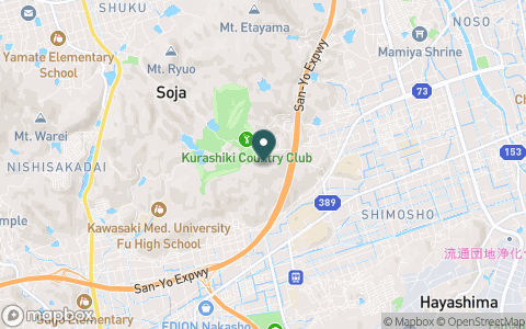 倉敷カントリー倶楽部の地図