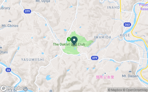 ザ・オークレットゴルフクラブの地図