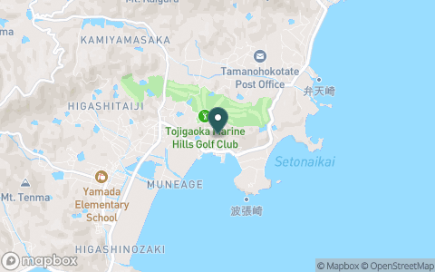 東児が丘マリンヒルズゴルフクラブの地図