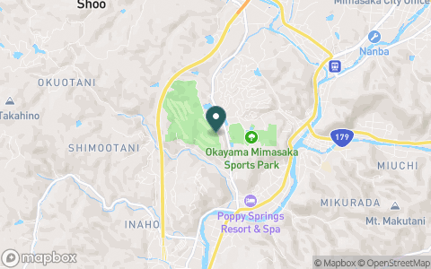 湯郷石橋ゴルフ倶楽部の地図