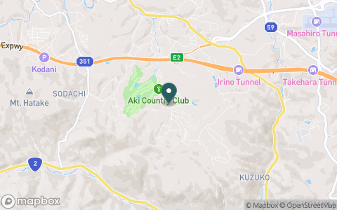 安芸カントリークラブの地図