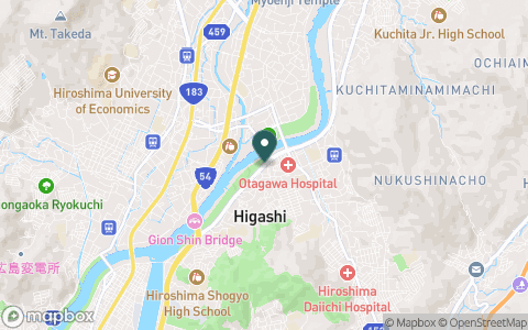 太田川ゴルフ場の地図