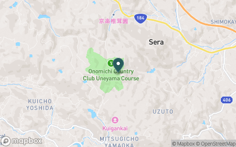尾道カントリークラブ　宇根山コースの地図