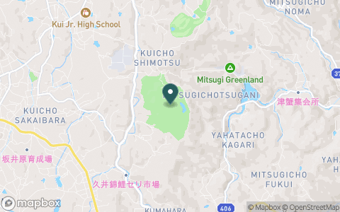 久井カントリークラブの地図