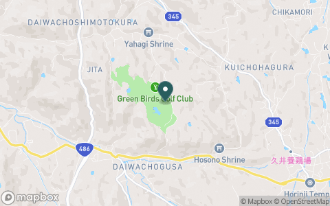 グリーンバーズゴルフ倶楽部の地図