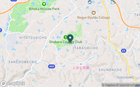 庄原カントリークラブの地図