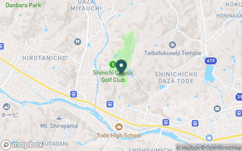 新市クラシックゴルフクラブの地図