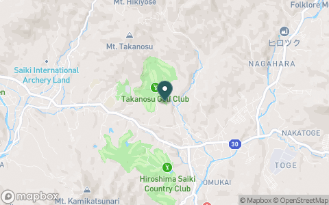 鷹の巣ゴルフクラブの地図