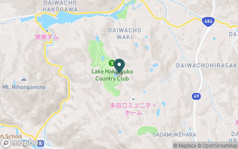 白竜湖カントリークラブ【アコーディア・ゴルフ】の地図