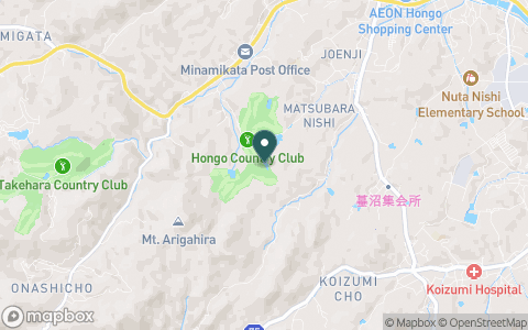 本郷カントリー倶楽部【アコーディア・ゴルフ】の地図