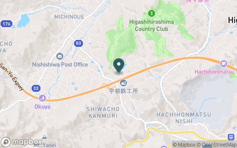 宮島志和カンツリー倶楽部の地図