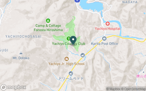 八千代カントリークラブの地図