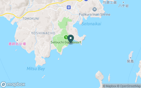 瀬戸内ゴルフリゾートの地図