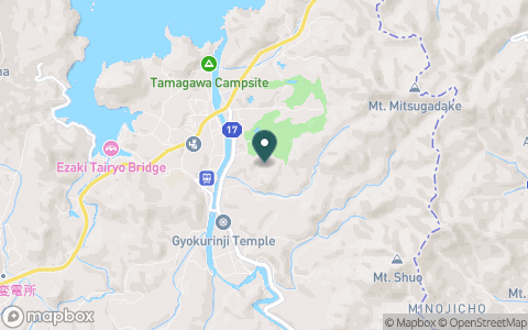 萩・石見カントリー倶楽部の地図