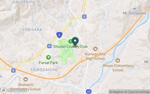 周南カントリー倶楽部の地図
