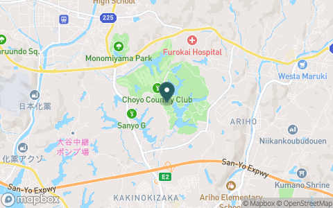 朝陽カントリークラブの地図