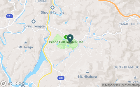 アイランドゴルフガーデン宇部の地図