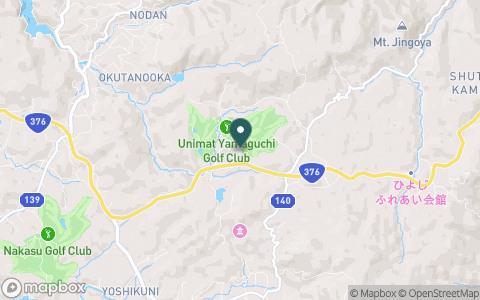 ユニマット山口ゴルフ倶楽部の地図