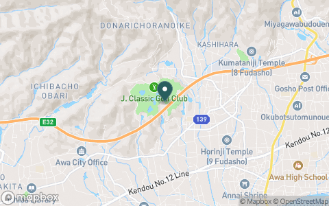 Ｊクラシックゴルフクラブの地図