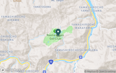 レオマ高原ゴルフ倶楽部の地図