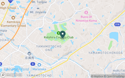 琴平カントリー倶楽部【ＰＧＭ】の地図