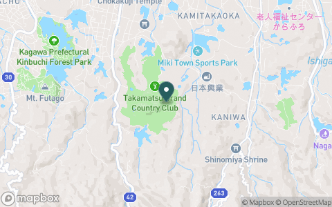 高松グランドカントリークラブの地図