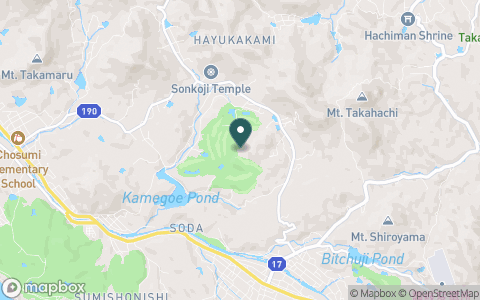 満濃ヒルズカントリークラブの地図