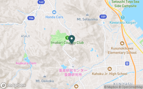 今治カントリー倶楽部の地図