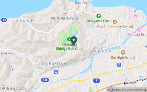 タカガワ新伊予ゴルフ倶楽部の地図