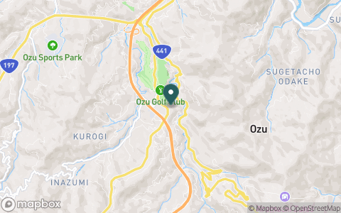 大洲ゴルフ倶楽部の地図