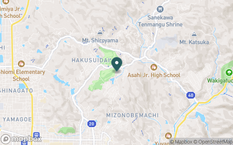 道後ゴルフ倶楽部の地図