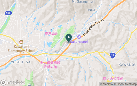 松山ゴルフ倶楽部　川内コースの地図