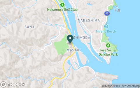 四万十カントリークラブの地図