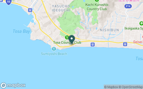 土佐カントリークラブの地図