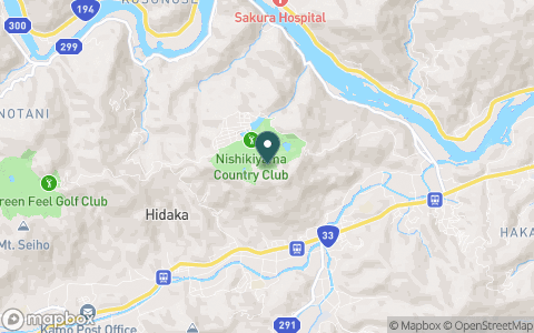 錦山カントリークラブの地図