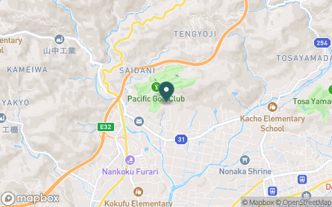 パシフィックゴルフクラブの地図