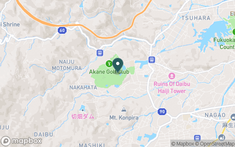 茜ゴルフクラブの地図