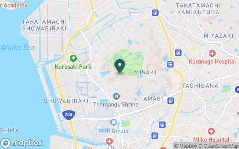 有明カントリークラブの地図