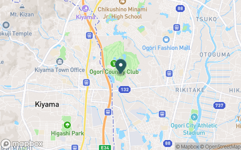 小郡カンツリー倶楽部の地図