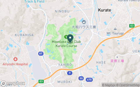 ムーンレイクゴルフクラブ鞍手コース【ＰＧＭ】の地図