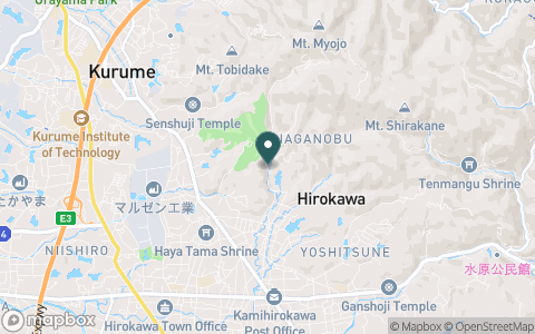 久留米カントリークラブの地図