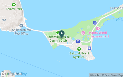 西戸崎シーサイドカントリークラブの地図