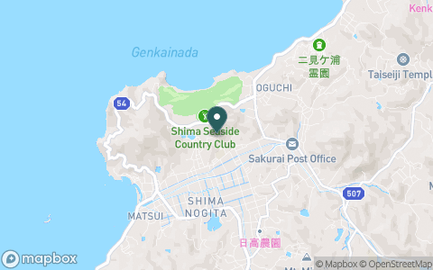 志摩シーサイドカンツリークラブの地図