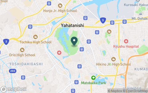 瀬板の森北九州ゴルフコースの地図